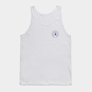 Enneagram Four - The Individualist (Number Only) Tank Top